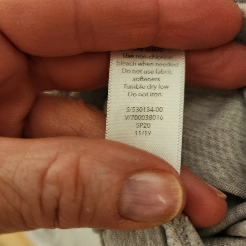 Athleta Uptempo Crop Hoodie Light Grey Heather XS 530134 - Picture 4 of 5
